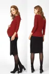Dres gravide cu inimioare Queen Mum - Miniatura 3
