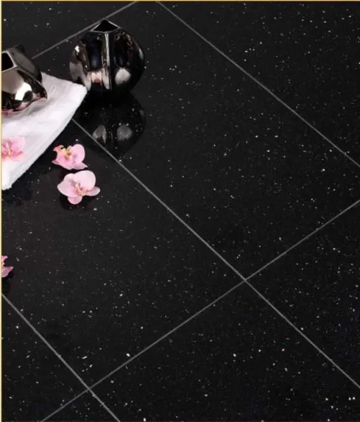 Placaj granit Black Galaxy 61cm X30. 5cm X1cm finisaj lucios - Imaginea 1