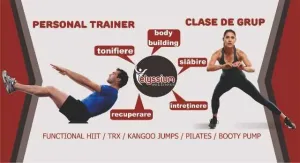 Sala de fitness Elyssium Gym ofera antrenori personali pentru body building, tonifiere, recuperare