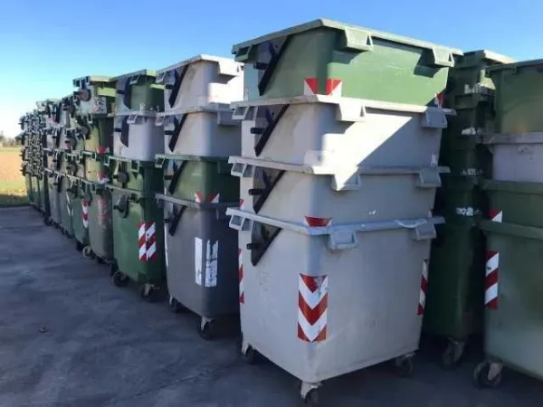 Containere gunoi 1100 litri SH / Euro containere 1100 litri SH - Imaginea 1
