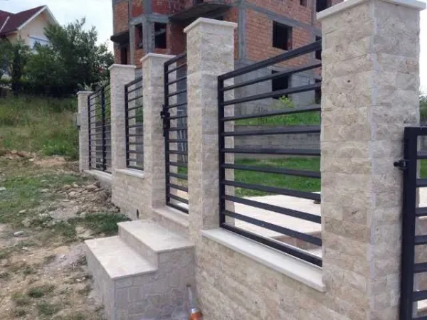 Travertin scapitat pentru fatade, garduri, borduri, decor . . . - Imaginea 4
