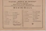 CONSTANTA - vand Program Program Musik- Hall, 100 RON, 1944 1 - Miniatura 2