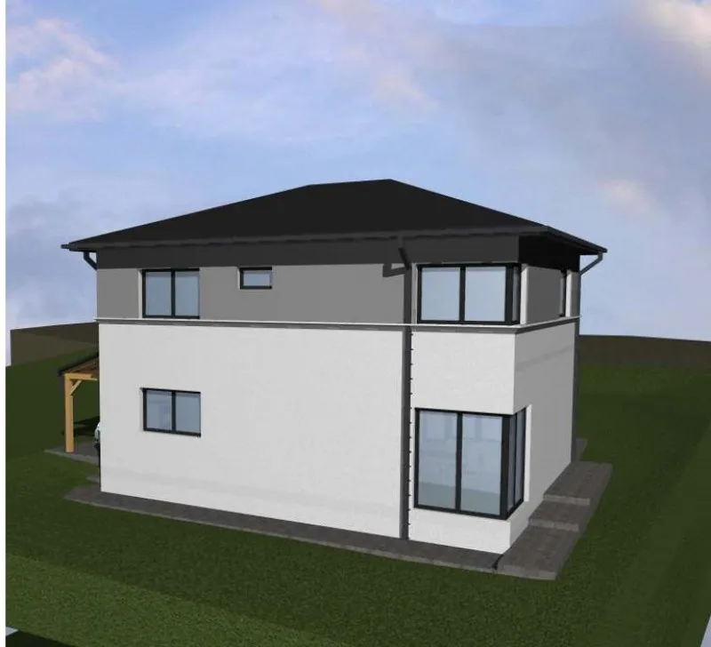 Casa de vanzare, 120 mp utili semifinisata - Imaginea 3