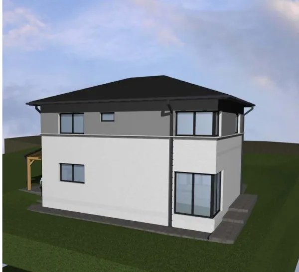 Casa de vanzare, 120 mp utili semifinisata - Imaginea 3