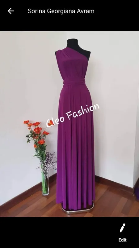 rochii lycra domnisoare de onoare - Imaginea 8