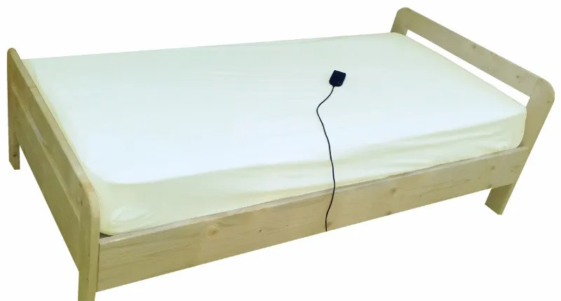 Pat ortopedic medical cu lift, cu actionare electrica din telecomanda, facut din lemn masiv. - Imaginea 2
