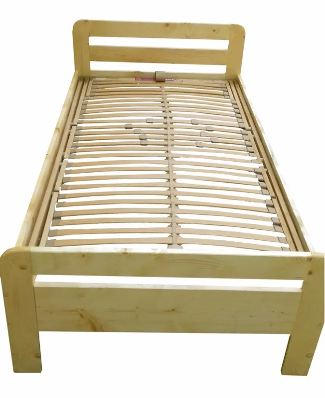 Pat ortopedic medical cu lift, cu actionare electrica din telecomanda, facut din lemn masiv. - Imaginea 3