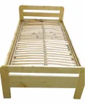 Pat ortopedic medical cu lift, cu actionare electrica din telecomanda, facut din lemn masiv. - Miniatura 3