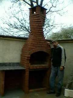 cuptoare pentru pizza si paine din caramida; gratare - Imaginea 3