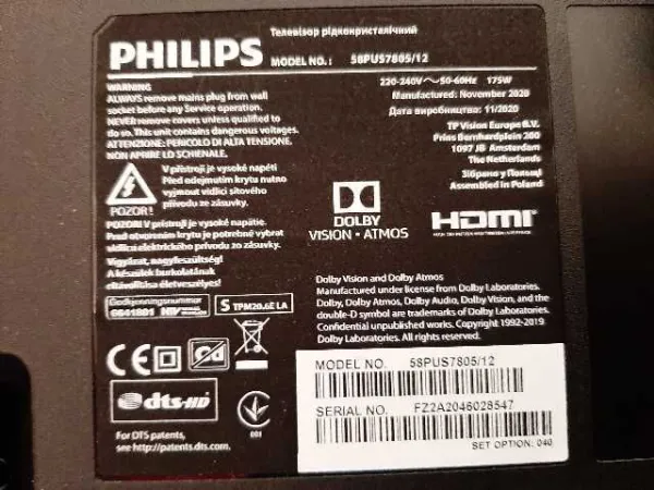 Televizor Philips 58PUS7805/ 12 - Imaginea 5