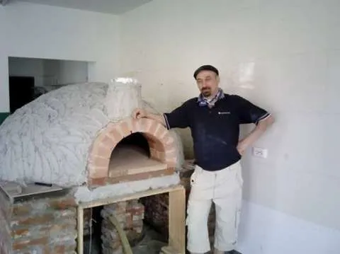 cuptoare pentru pizza si paine din caramida; gratare - Imaginea 4