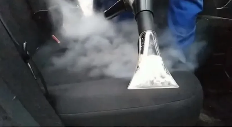 curatare auto aburi spalare detailing auto tapiterie auto curatare spalare cu aburi auto interior - Imaginea 3