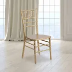 Scaun Evenimente Chiavari Auriu - Miniatura 3