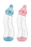 Biberon din sticla ergonomic S- Difrax 250 ml - Miniatura 1