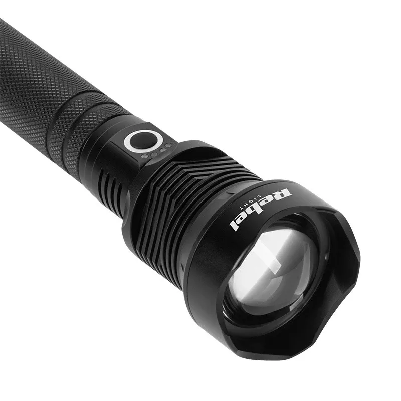 Lanterna reincarcabila 20W metalica - Imaginea 2