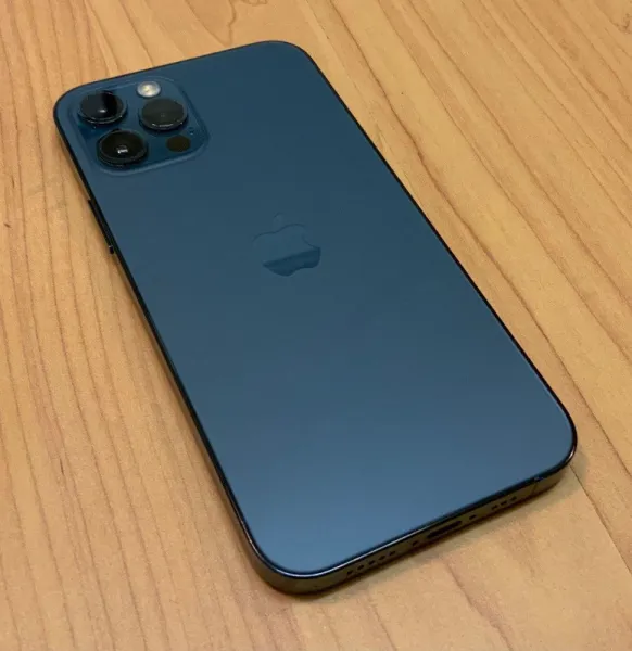 Iphone 12 Pro max 256GB Pacific Blue cu accesorii - Imaginea 2