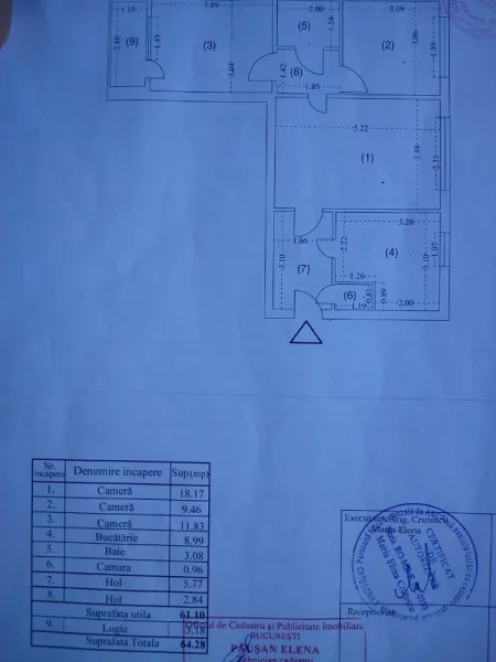 Vand apartament 3 camere Politehnica proprietar - Imaginea 1