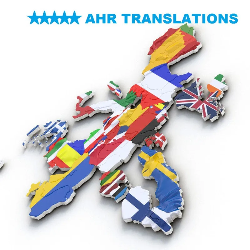 AHR TRANSLATIONS - English, Italiano, Deutsch, Espanol, Francais, Turkce, Hrvatski, Magyar, Ellinika, Russkii - Imaginea 8