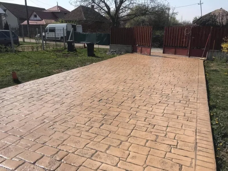 Beton amprentat Arges / Beton amprentat Pitesti - Imaginea 1