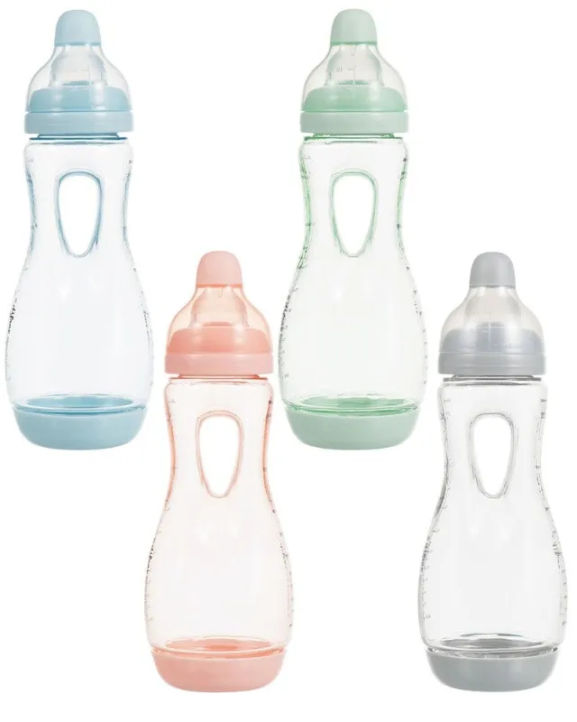 Biberon anticolici Easy- Grip ( usor de tinut) 240 ml - Imaginea 1