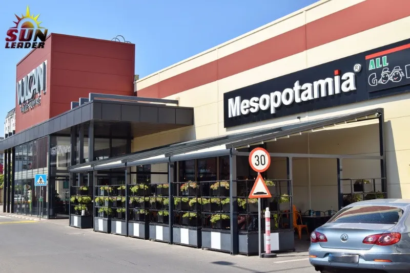 Pergole Retractabile pentru Terase Rezidentiale sau Horeca - Imaginea 3