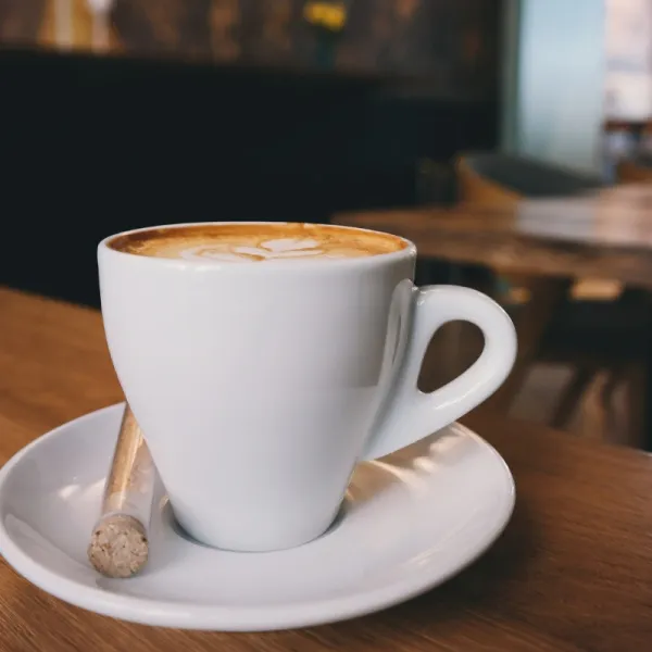 Set cafea-  ceasca + farfurie - Imaginea 1