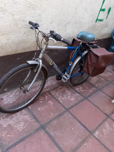Vand bicicleta TREKKING, utilizata, cu 2 cutii depozitare - Imaginea 2