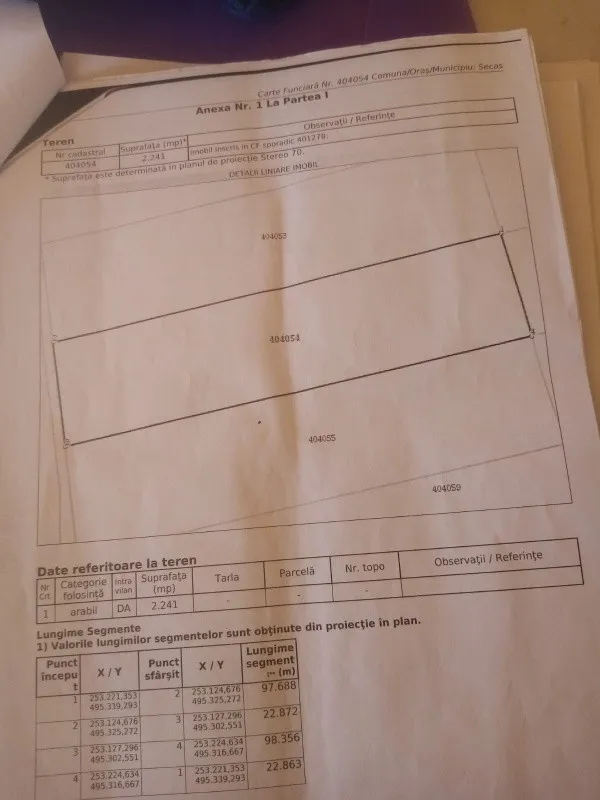 Proprietar vand 3 x parcele teren intravilan de 2. 241 m2 la Crivobara - Imaginea 5