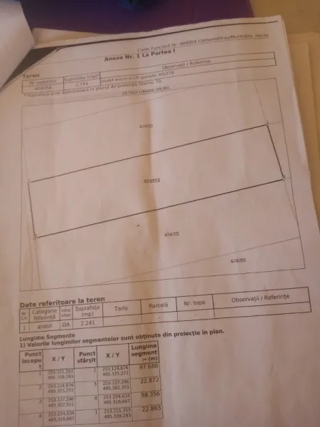 Proprietar vand 3 x parcele teren intravilan de 2. 241 m2 la Crivobara - Imaginea 5