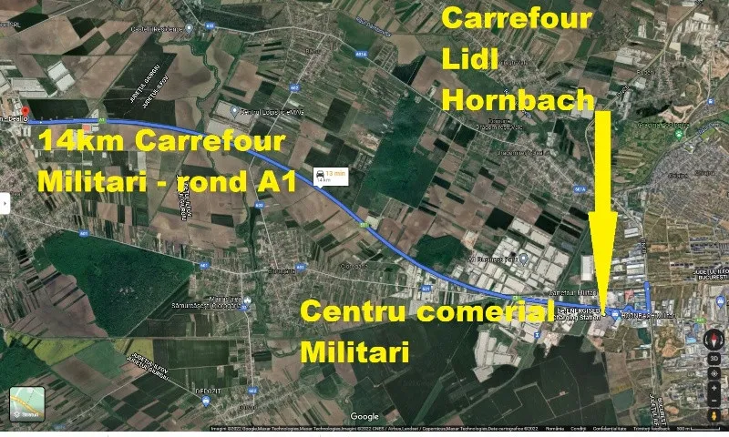 Teren intravilan la 10 minute de Militari Bucuresti - Imaginea 3