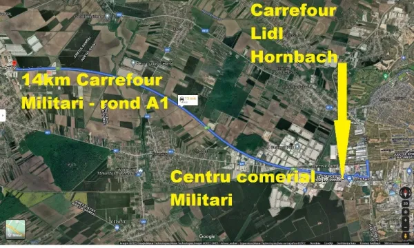 Teren intravilan la 10 minute de Militari Bucuresti - Imaginea 3