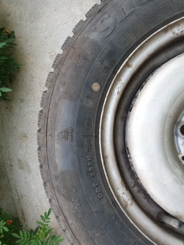 and 4 x jante tabla + 4 x anvelope iarna 175 / 70 R 13 second hand - Cielo / Opel - Imaginea 7