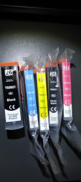 set cartuse cerneala Epson 26 ( T026) - Imaginea 1