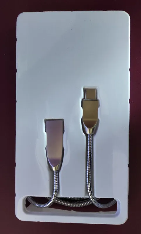 Cablu metalic Myria USB C - Imaginea 2