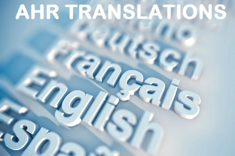 Professional AHR Translation Services Certified- Legalized at the Notary' s Office - Imaginea 1