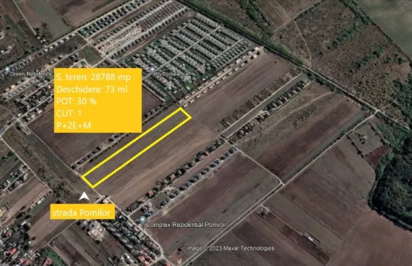 NOU! Proprietar vand teren 2. 8 ha in intravilan, Tamasi ( Corbeanca) - Imaginea 1