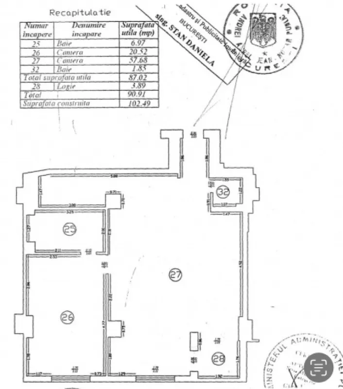 Apartament de lux, 2 camere decomandat, 91 mp, Herastrau, complex Persepolis, 355. 000euro - Imaginea 8