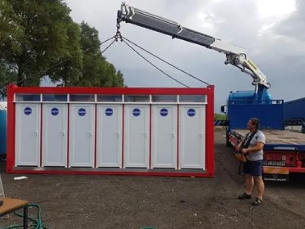 TOALETE ECOLOGICE, CABINA PAZA, CONTAINERE BIROU , GARD MOBIL , GRAD TIP JANDARMERIE - Imaginea 1