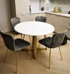 Picioare masa / bar / dining / birou / design inovativ / moderne / metal - Miniatura 3