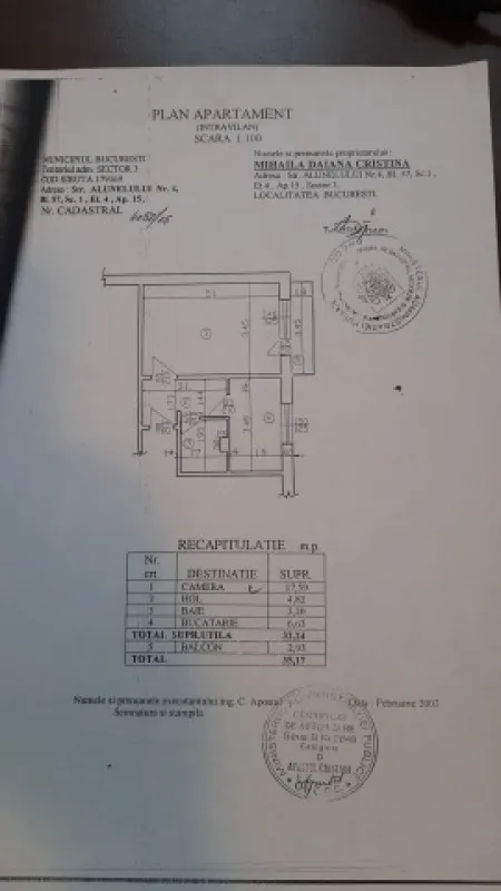 Garsoniera de vanzare, zona Vitan, 32mp, 64. 000 euro - Imaginea 8