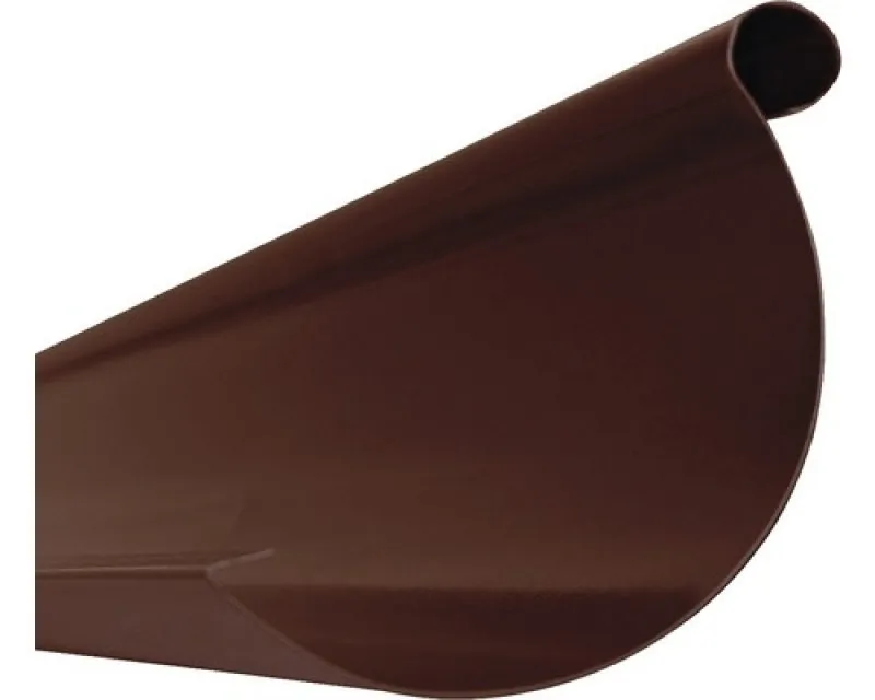 Jgheab Precit Roof O 125 mm 3 m maro ciocolatiu RAL8017 - Imaginea 2