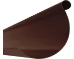 Jgheab Precit Roof O 125 mm 3 m maro ciocolatiu RAL8017 - Miniatura 2