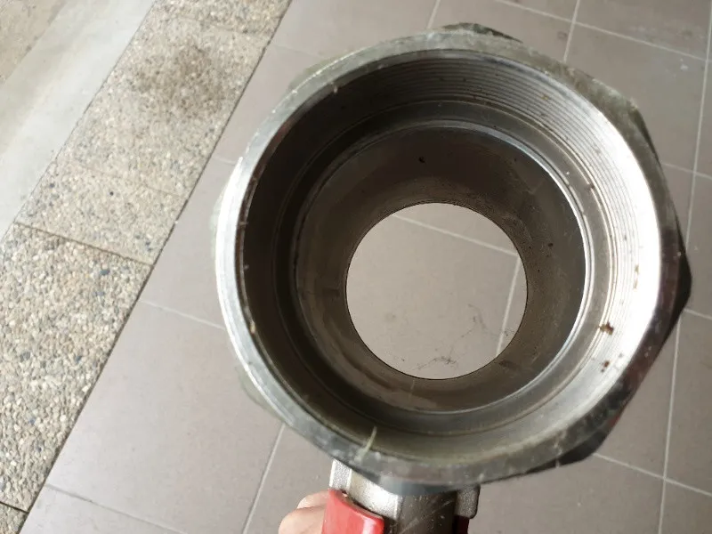 Vand Robinet cu bila de 3 toli / 3" - NOU filet interior / interior - Imaginea 4