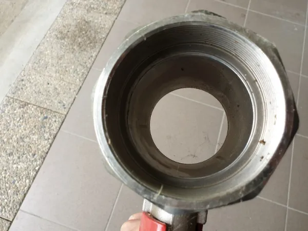 Vand Robinet cu bila de 3 toli / 3" - NOU filet interior / interior - Imaginea 4