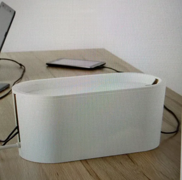 ROMMA Cutie cabluri cu capac IKEA , alb x 10 bucati - Imaginea 2