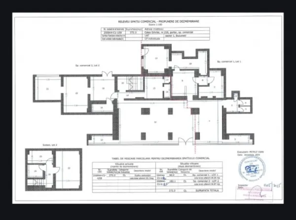 Inchiriez spatiu comercial, 258mp utili, Calea Grivitei, 4. 600euro - Imaginea 1