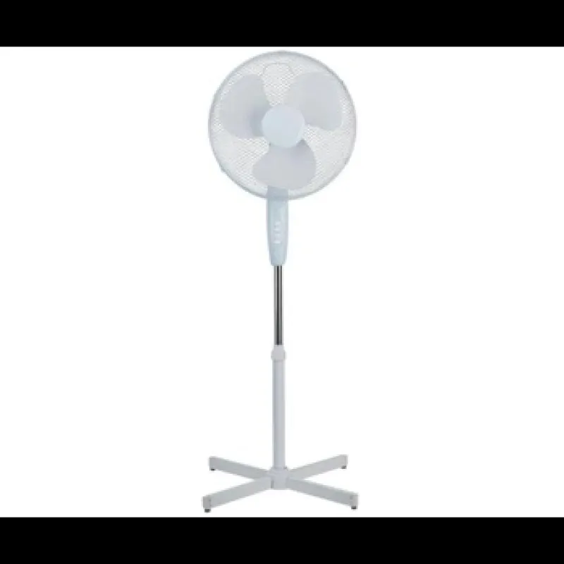 Ventilator cu picior, inaltime 125 cm , oscilant, 3 viteze, alb - Imaginea 1