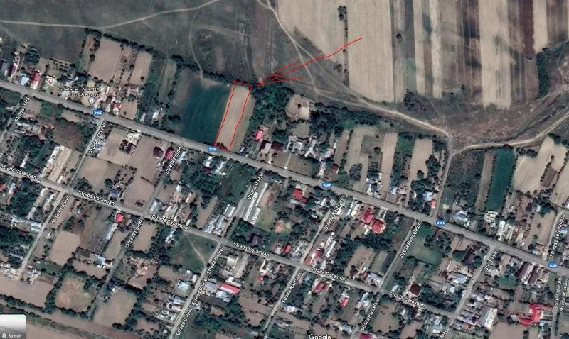 Teren intravilan 2500 mp, sat Ciuslea - Comuna Garoafa, Jud Vrancea - Imaginea 1