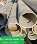 Vand 6 tevi de irigat de aluminiu, lungime 6 m/ bucata - Miniatura 2