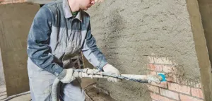 Tencuieli mecanizate si malta fina( glet italia)
